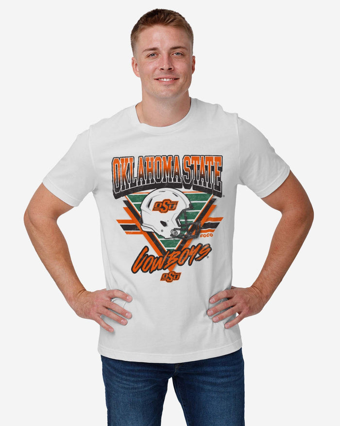 Oklahoma State Cowboys Triangle Vintage T-Shirt FOCO - FOCO.com