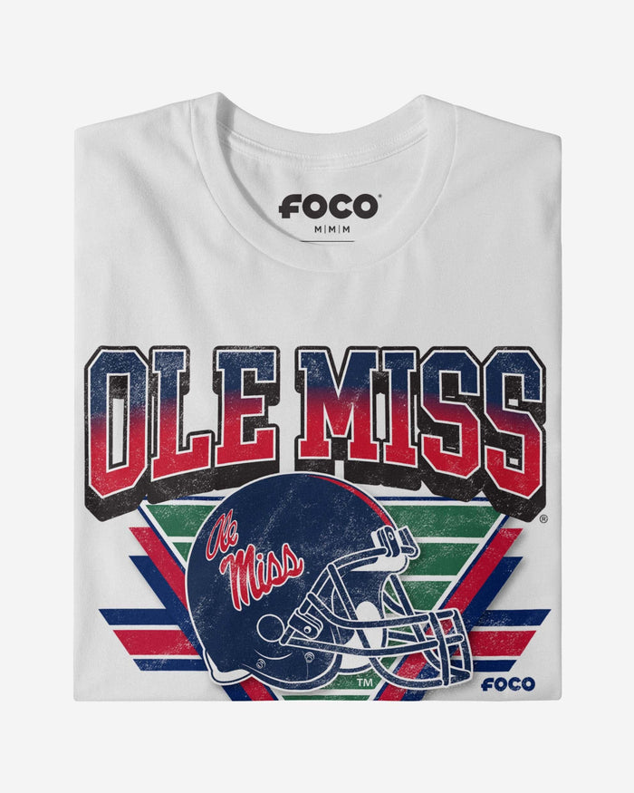 Ole Miss Rebels Triangle Vintage T-Shirt FOCO - FOCO.com