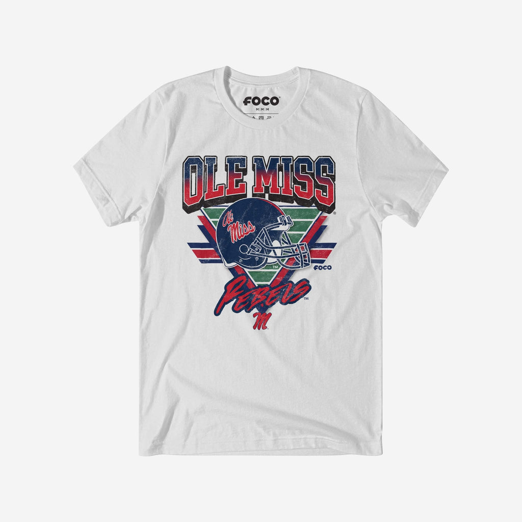 Ole Miss Rebels Triangle Vintage T-Shirt FOCO S - FOCO.com