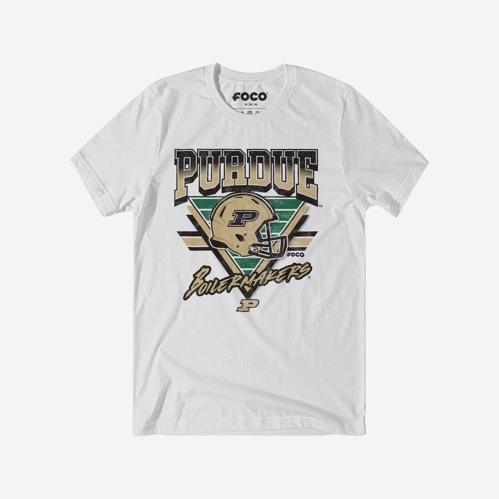 Purdue Boilermakers Triangle Vintage T-Shirt FOCO S - FOCO.com