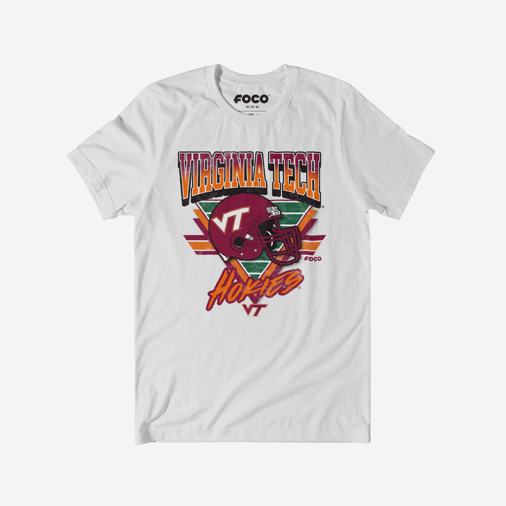 Virginia Tech Hokies Triangle Vintage T-Shirt FOCO S - FOCO.com