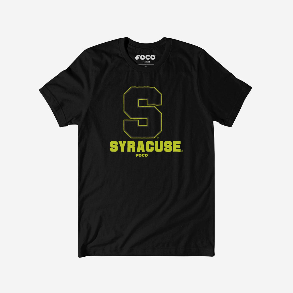 Syracuse Orange Highlight Reel T-Shirt FOCO Black/Volt S - FOCO.com