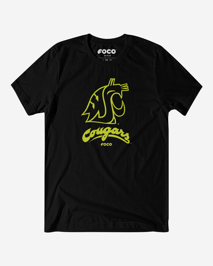 Washington State Cougars Highlight Reel T-Shirt FOCO Black/Volt S - FOCO.com