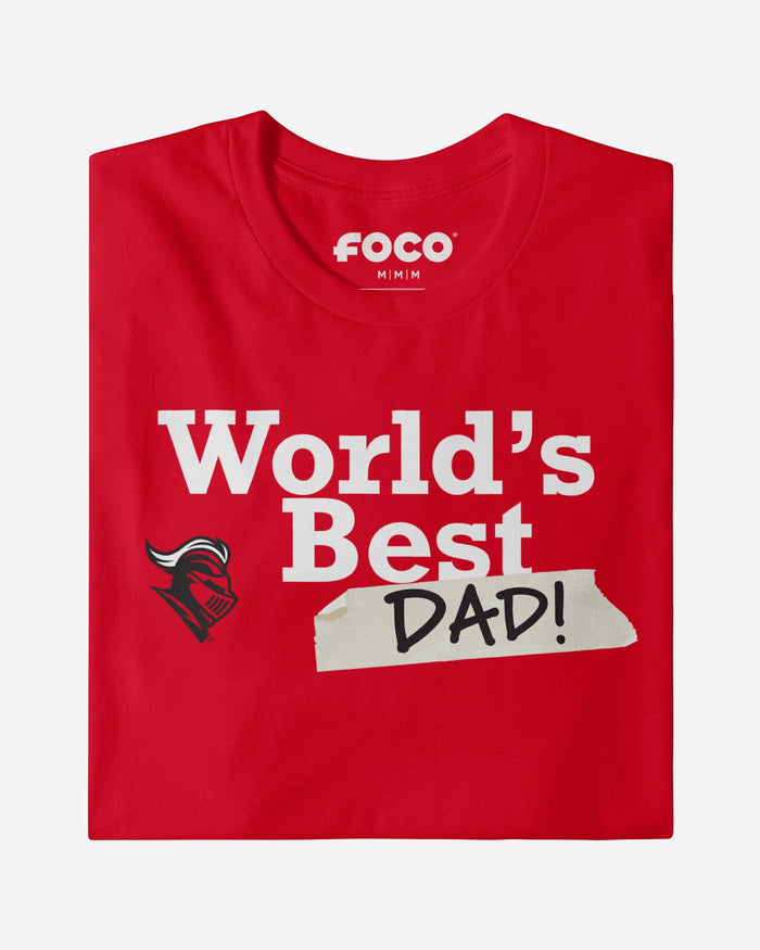 Rutgers Scarlet Knights World's Best Dad T-Shirt FOCO - FOCO.com