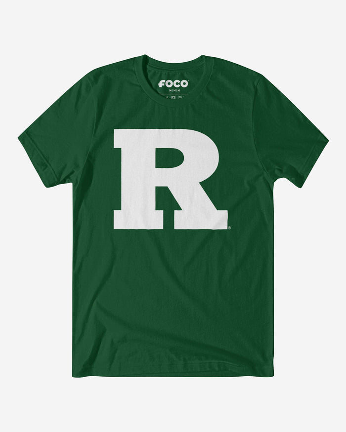 Rutgers Scarlet Knights White Logo T-Shirt FOCO S - FOCO.com