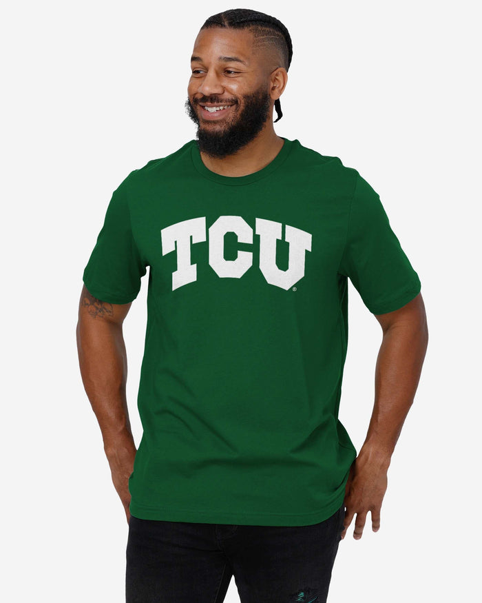 TCU Horned Frogs White Logo T-Shirt FOCO - FOCO.com