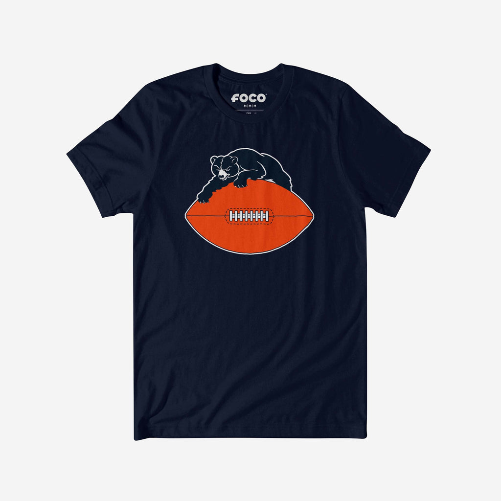 Chicago Bears 1946 Retro Logo T-Shirt FOCO S - FOCO.com