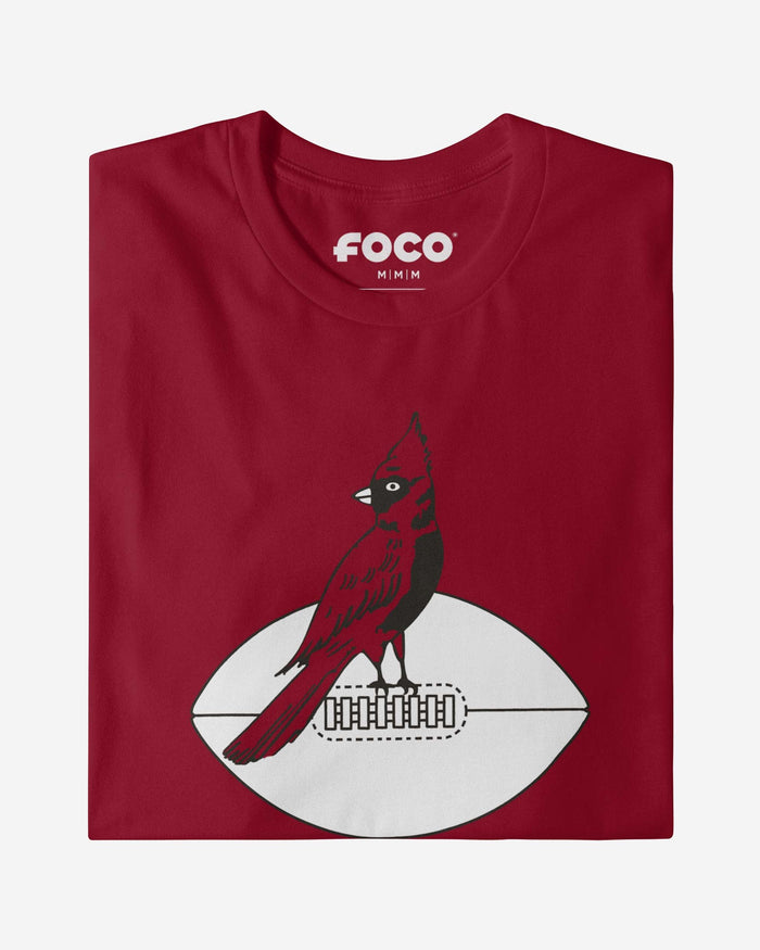 Arizona Cardinals 1947 Retro Logo Long Sleeve T-Shirt FOCO - FOCO.com