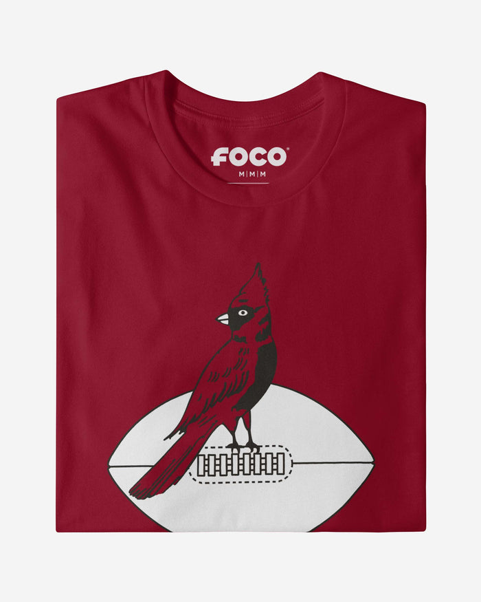 Arizona Cardinals 1947 Retro Logo T-Shirt FOCO - FOCO.com