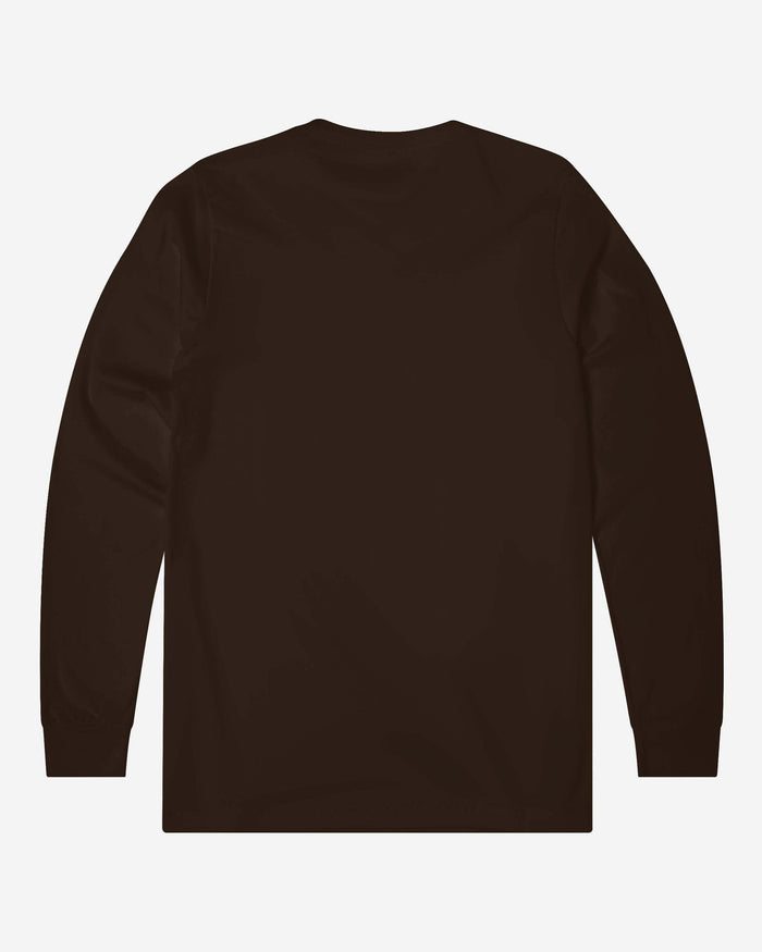 Cleveland Browns 1959 Retro Logo Long Sleeve T-Shirt FOCO - FOCO.com