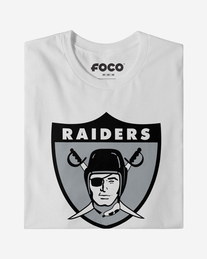 Las Vegas Raiders 1963 Retro Logo Long Sleeve T-Shirt FOCO - FOCO.com