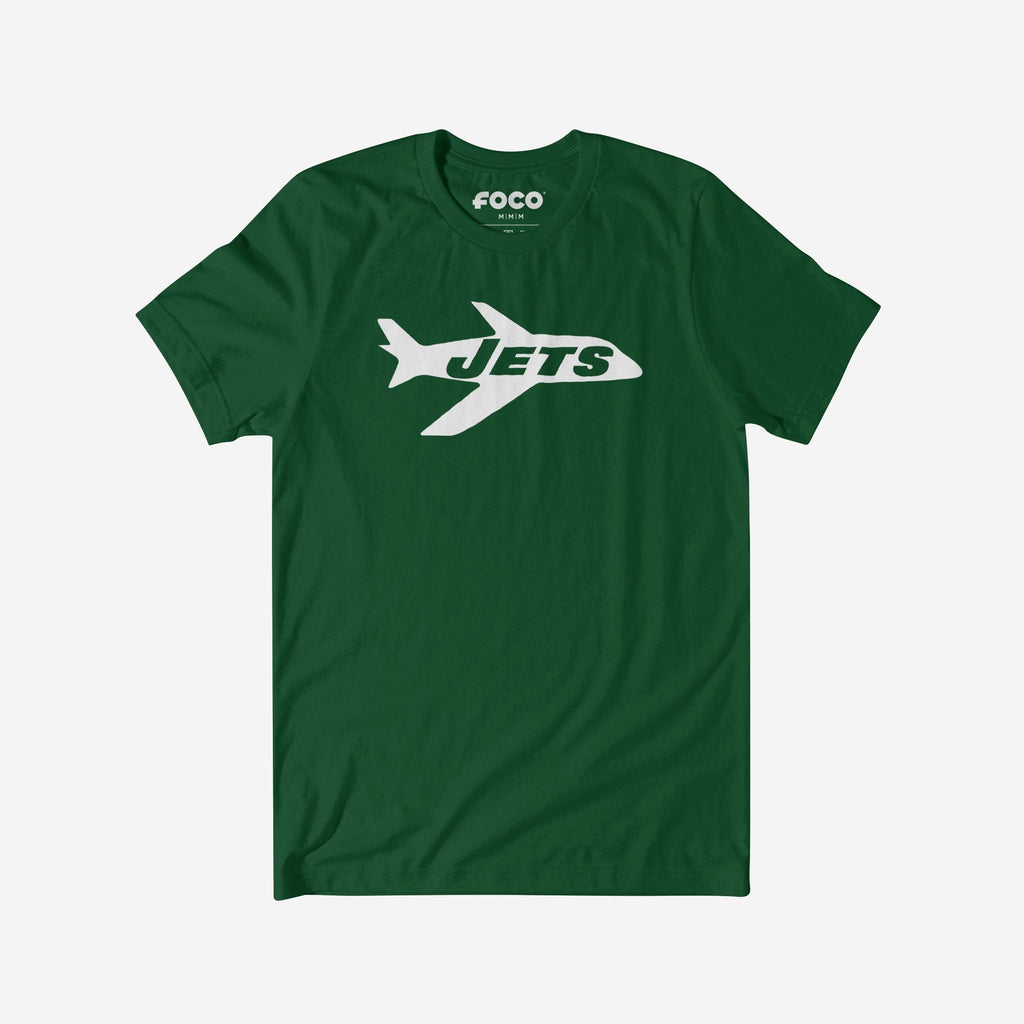 New York Jets 1963 Retro Logo T-Shirt FOCO Evergreen S - FOCO.com