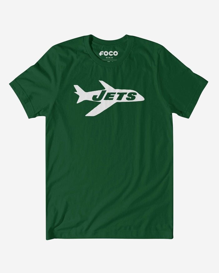 New York Jets 1963 Retro Logo T-Shirt FOCO Evergreen S - FOCO.com