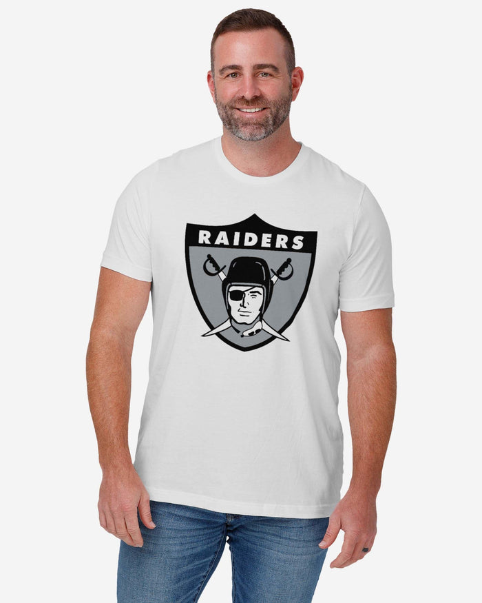 Las Vegas Raiders 1963 Retro Logo T-Shirt FOCO - FOCO.com