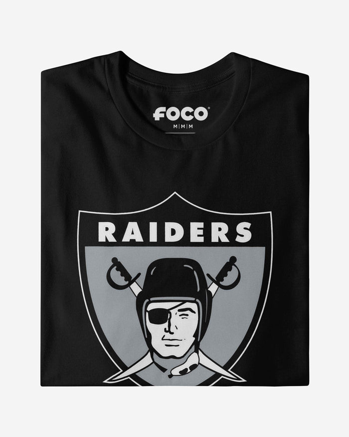 Las Vegas Raiders 1963 Retro Logo T-Shirt FOCO - FOCO.com