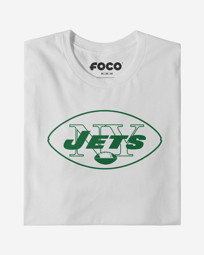 New York Jets 1964 Retro Logo Long Sleeve T-Shirt FOCO - FOCO.com