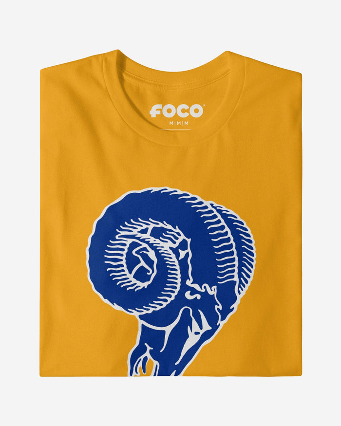 Los Angeles Rams 1966 Retro Logo T-Shirt FOCO - FOCO.com