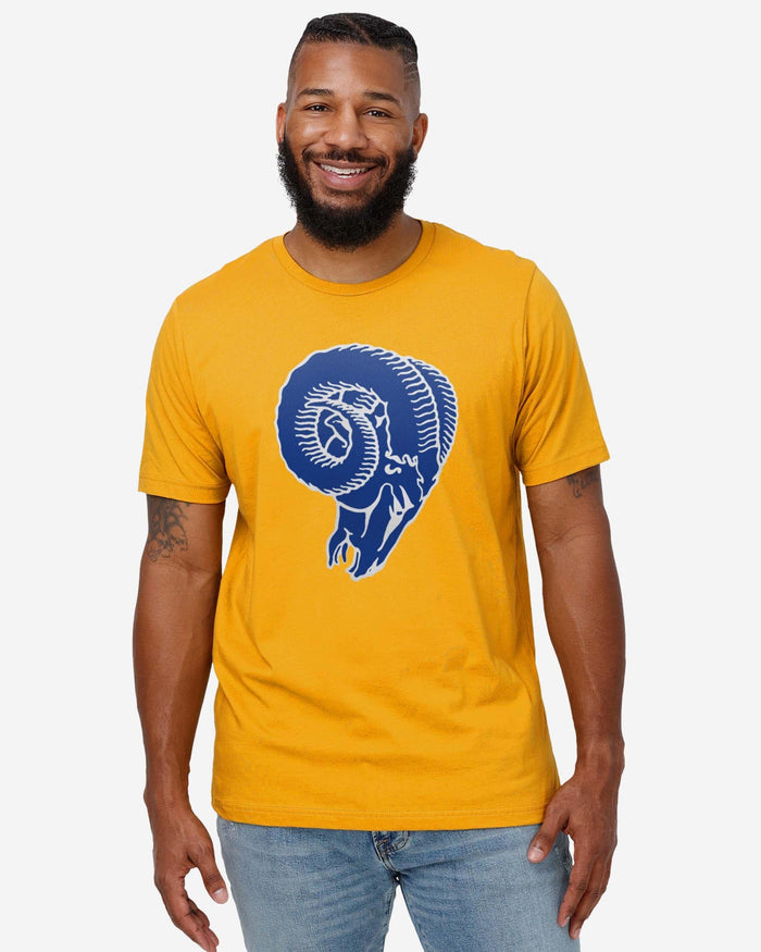 Los Angeles Rams 1966 Retro Logo T-Shirt FOCO - FOCO.com