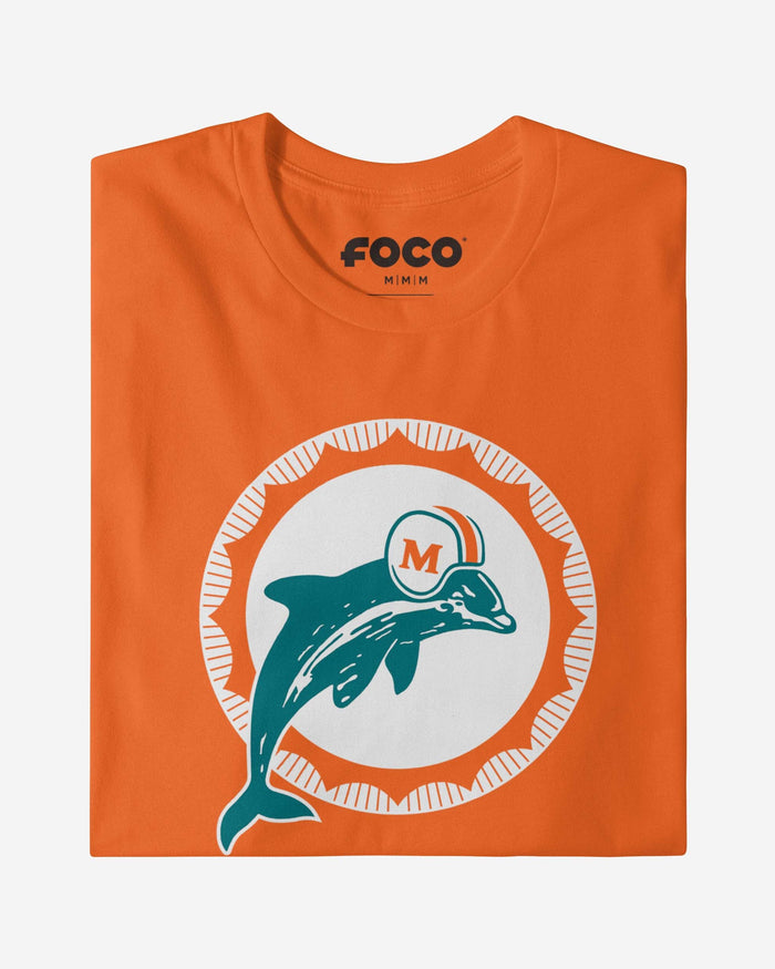 Miami Dolphins 1966 Retro Logo T-Shirt FOCO - FOCO.com