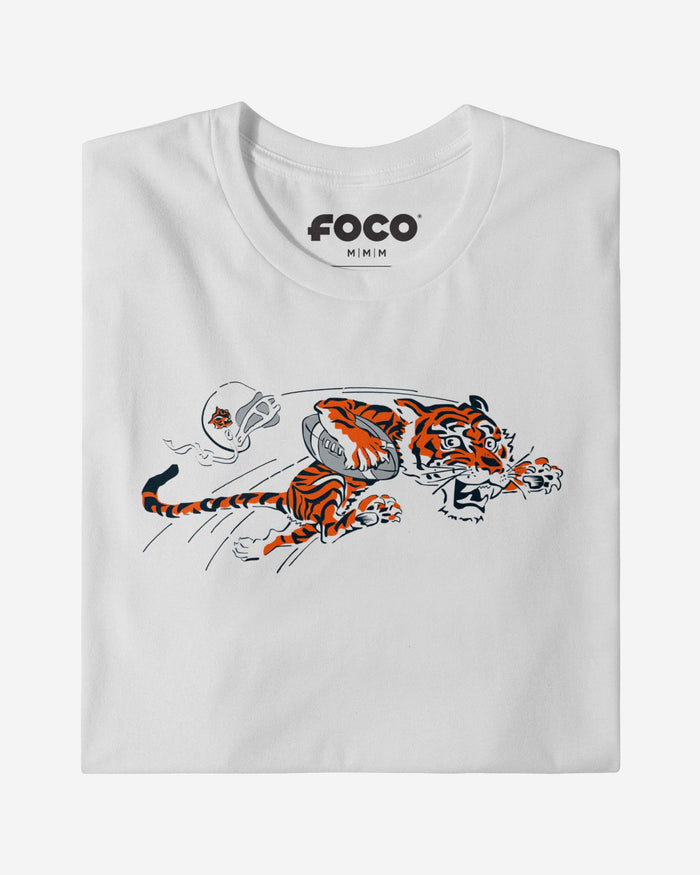 Cincinnati Bengals 1968 Retro Logo T-Shirt FOCO - FOCO.com