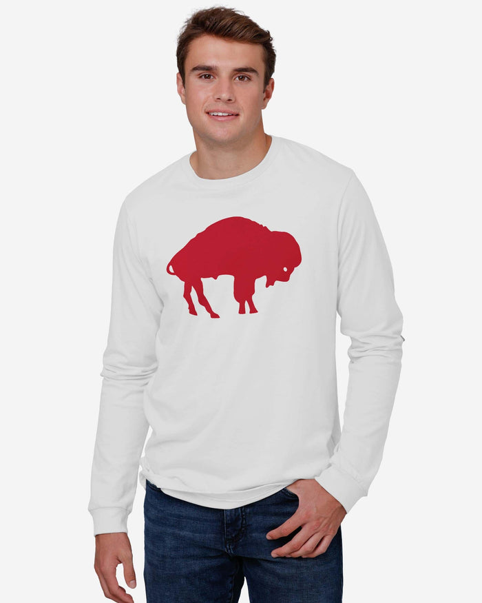 Buffalo Bills 1970 Retro Logo Long Sleeve T-Shirt FOCO - FOCO.com