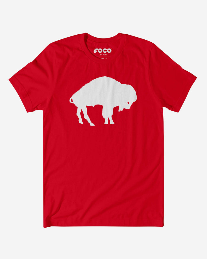 Buffalo Bills 1970 Retro Logo T-Shirt FOCO Red S - FOCO.com