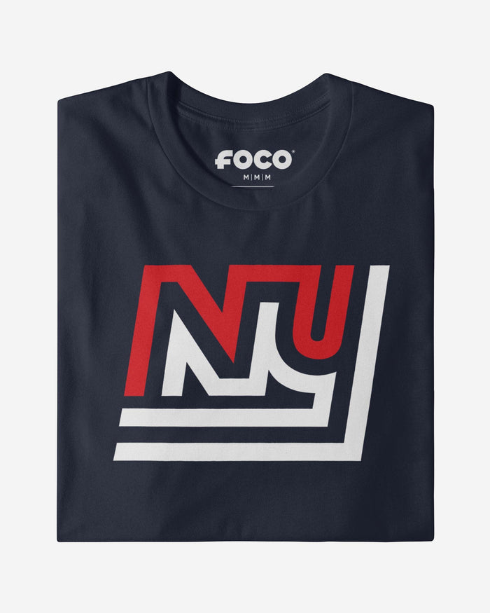 New York Giants 1975 Retro Logo Long Sleeve T-Shirt FOCO - FOCO.com