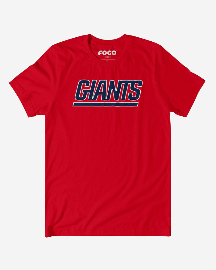 New York Giants 1976 Retro Logo T-Shirt FOCO Red S - FOCO.com