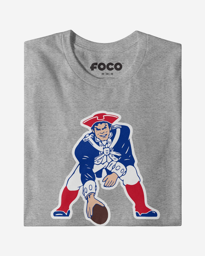 New England Patriots 1979 Retro Logo Long Sleeve T-Shirt FOCO - FOCO.com