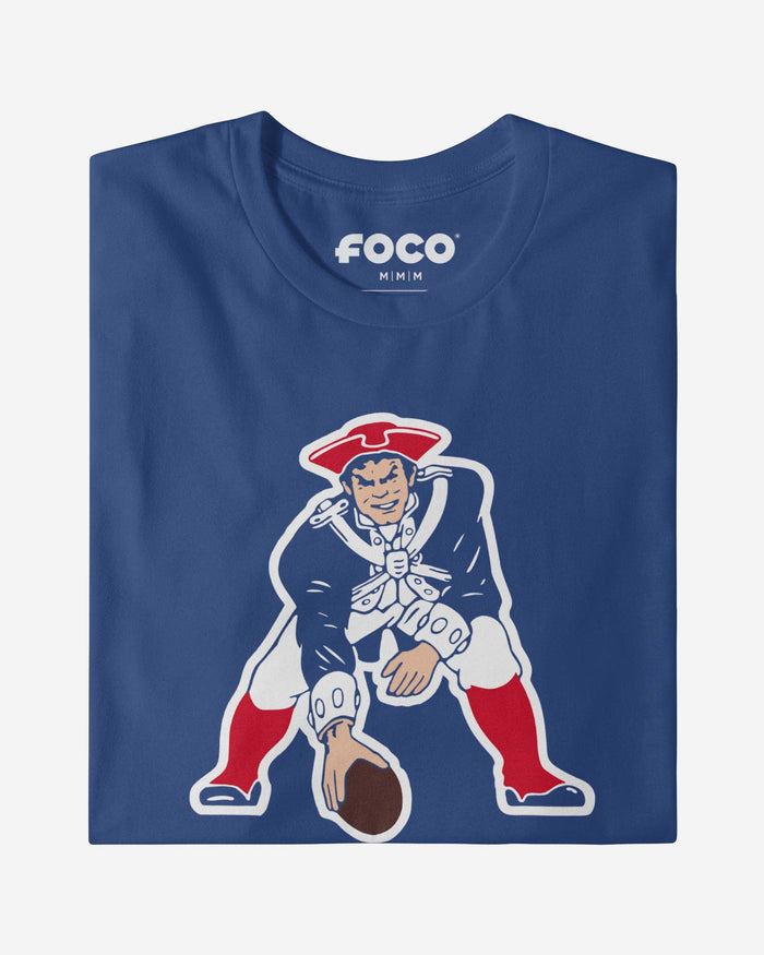 New England Patriots 1979 Retro Logo Long Sleeve T-Shirt FOCO - FOCO.com