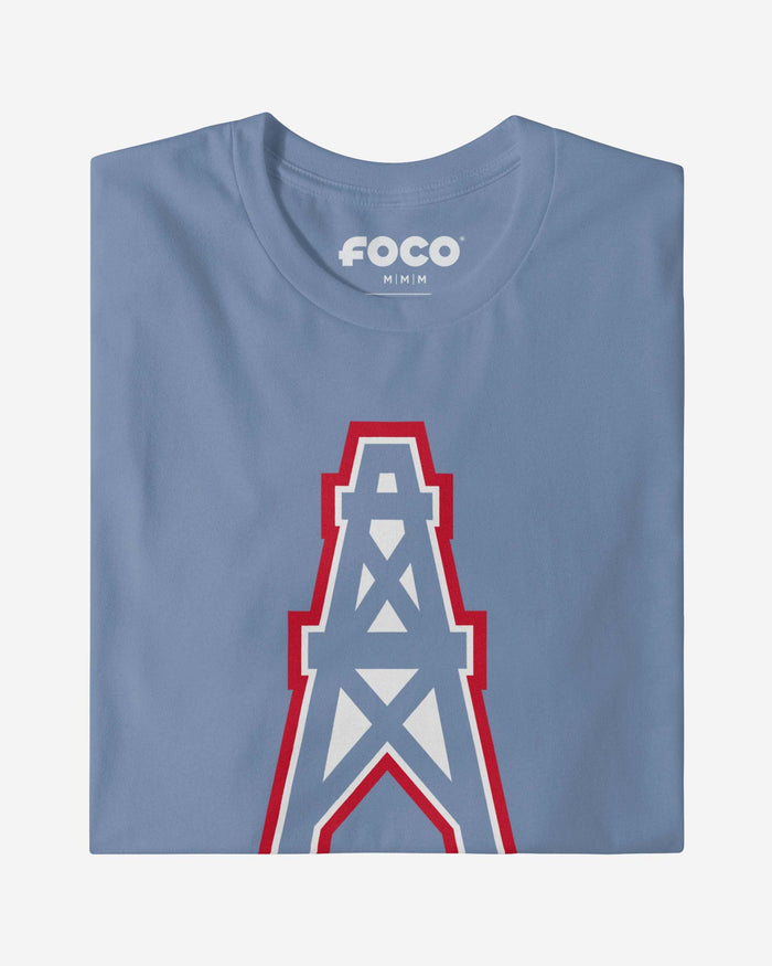 Houston Oilers 1980 Retro Logo T-Shirt FOCO - FOCO.com