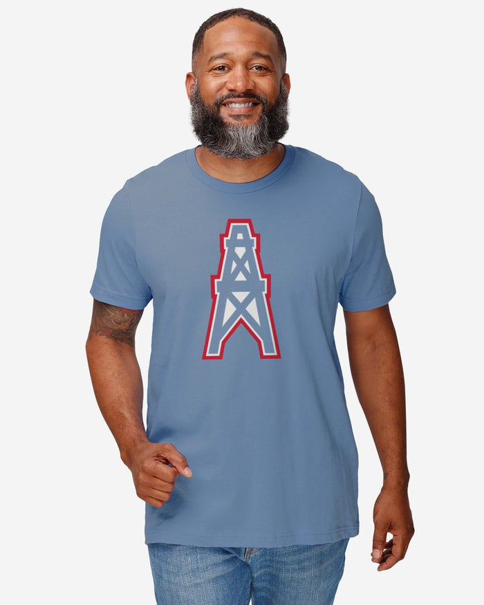 Houston Oilers 1980 Retro Logo T-Shirt FOCO - FOCO.com