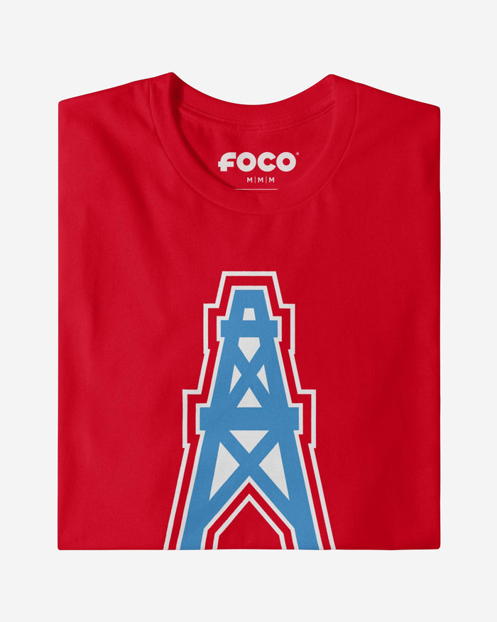 Houston Oilers 1980 Retro Logo T-Shirt FOCO - FOCO.com