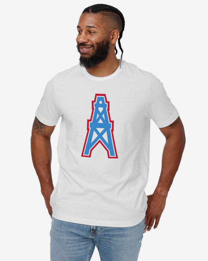 Houston Oilers 1980 Retro Logo T-Shirt FOCO - FOCO.com