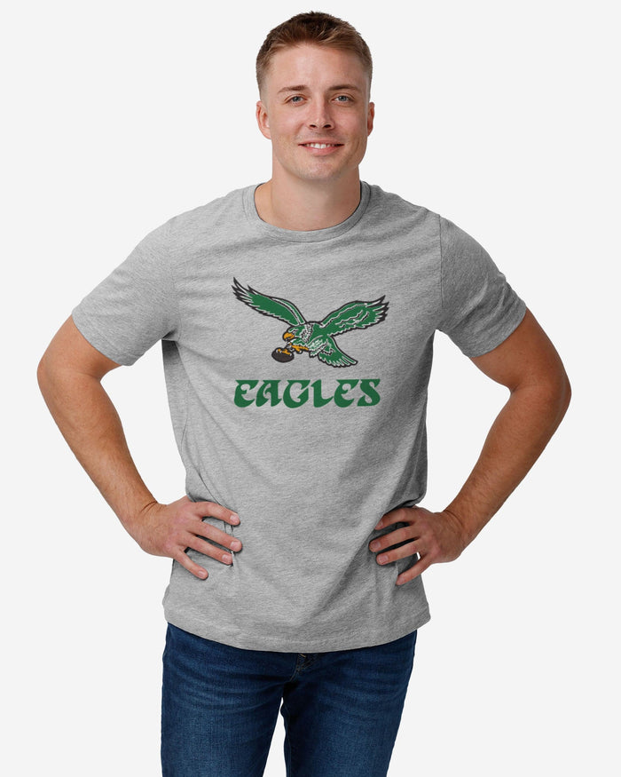 Philadelphia Eagles Retro Logo Lockup T-Shirt FOCO - FOCO.com