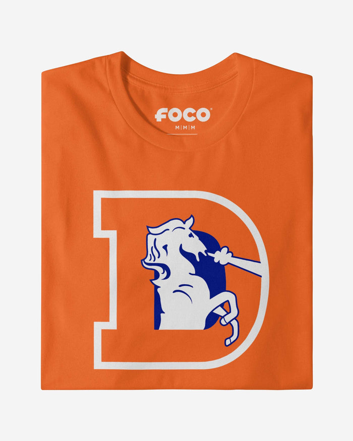 Denver Broncos 1993 Retro Logo Long Sleeve T-Shirt FOCO - FOCO.com