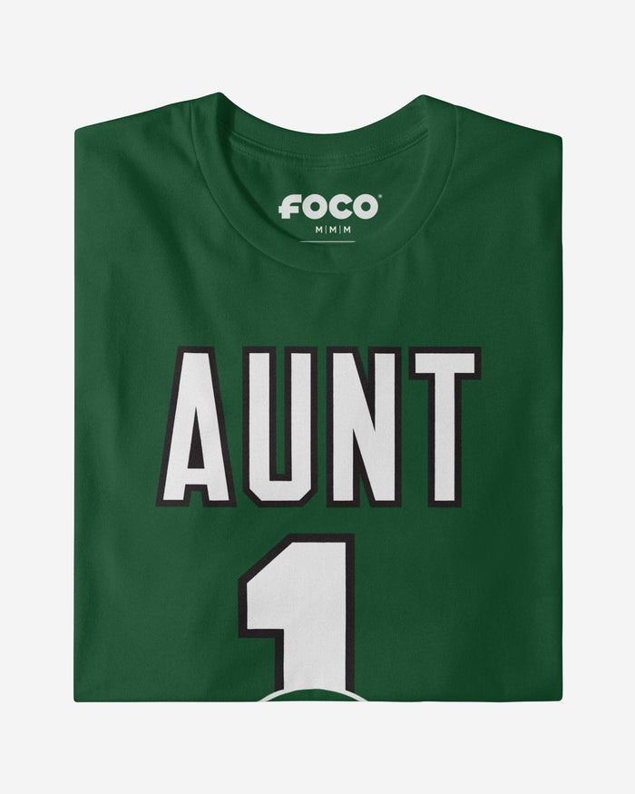 New York Jets Number 1 Aunt T-Shirt FOCO - FOCO.com