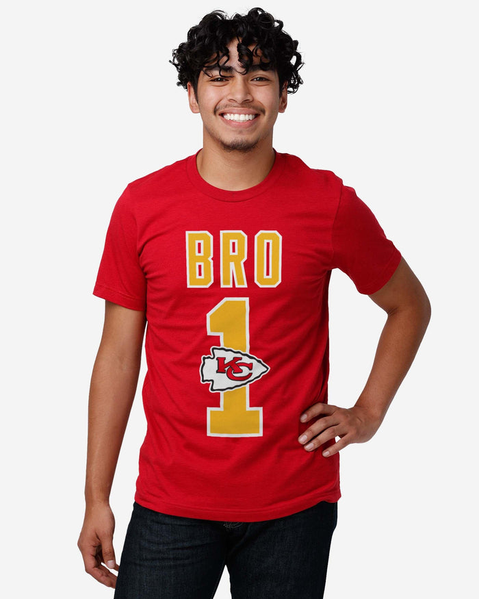 Kansas City Chiefs Number 1 Bro T-Shirt FOCO - FOCO.com