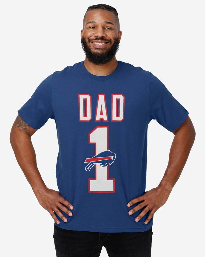 Buffalo Bills Number 1 Dad T-Shirt FOCO - FOCO.com