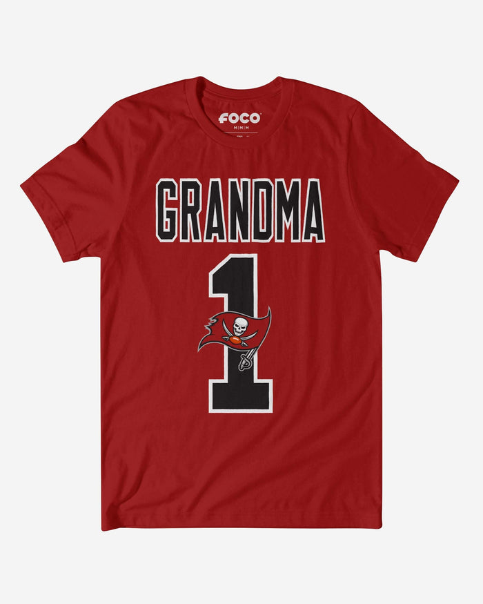 Tampa Bay Buccaneers Number 1 Grandma T-Shirt FOCO S - FOCO.com