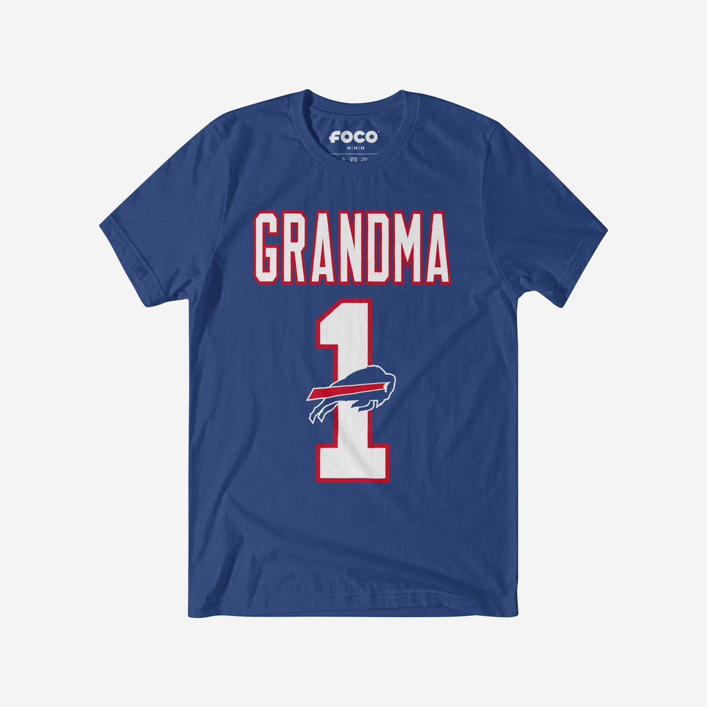 Buffalo Bills Number 1 Grandma T-Shirt FOCO S - FOCO.com