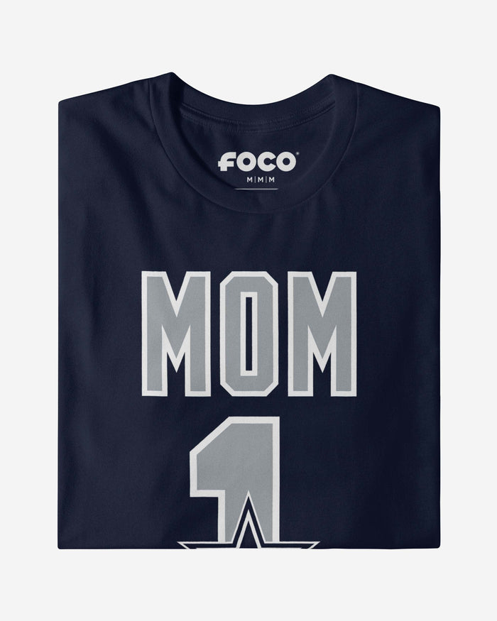 Dallas Cowboys Number 1 Mom T-Shirt FOCO - FOCO.com