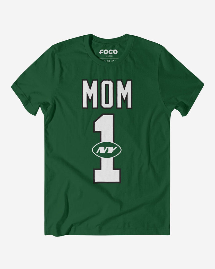 New York Jets Number 1 Mom T-Shirt FOCO S - FOCO.com