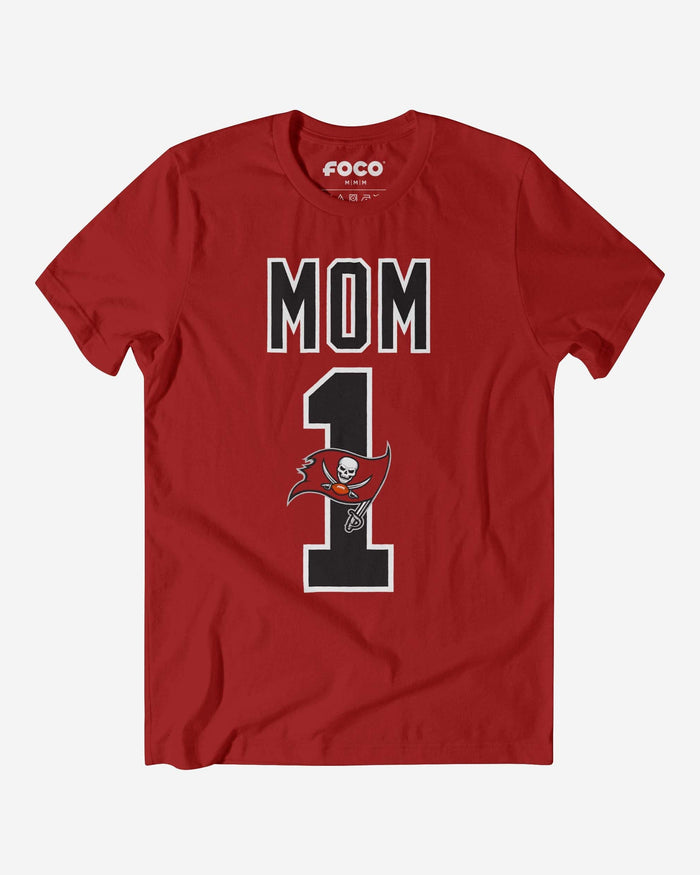 Tampa Bay Buccaneers Number 1 Mom T-Shirt FOCO S - FOCO.com