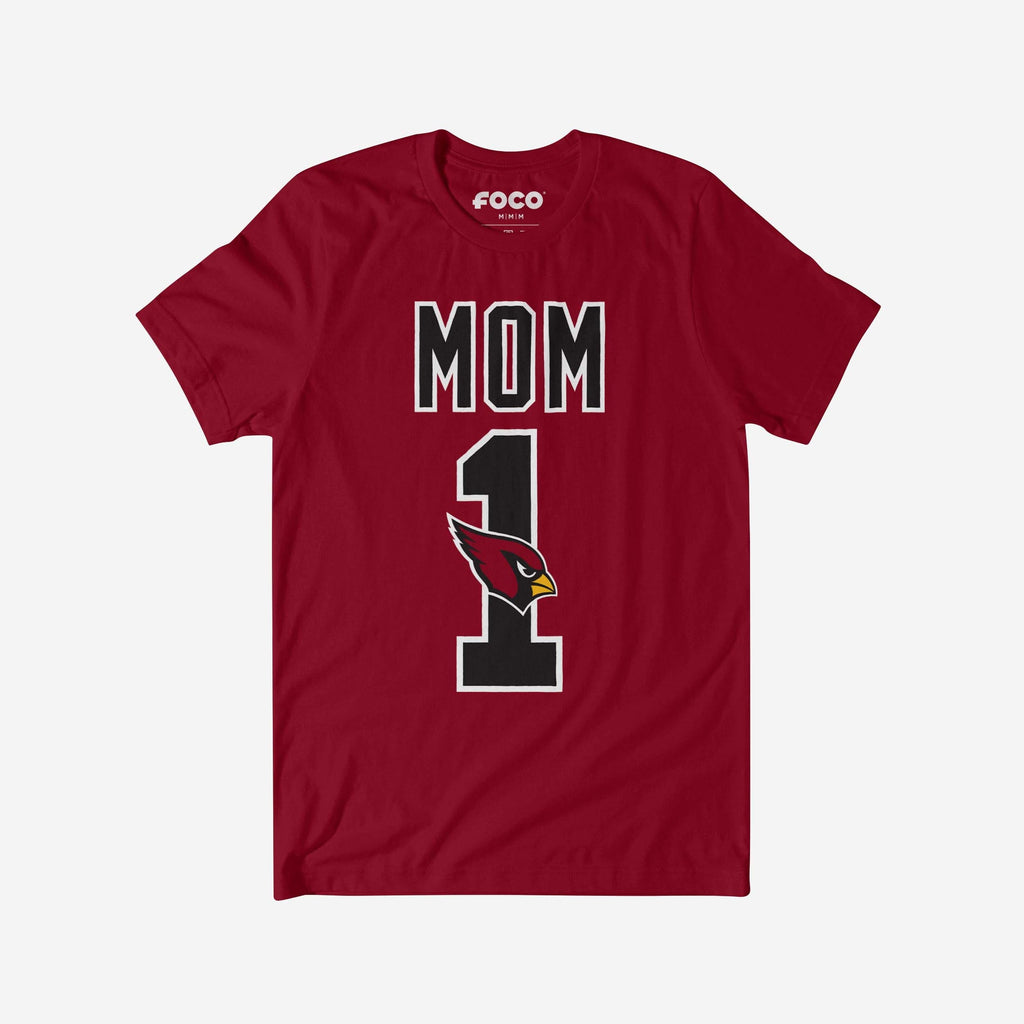 Arizona Cardinals Number 1 Mom T-Shirt FOCO S - FOCO.com