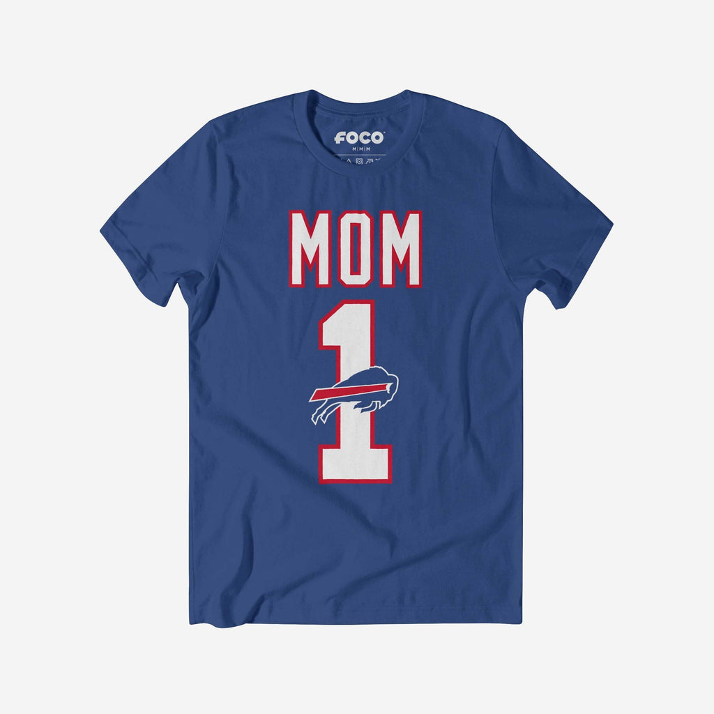 Buffalo Bills Number 1 Mom T-Shirt FOCO S - FOCO.com