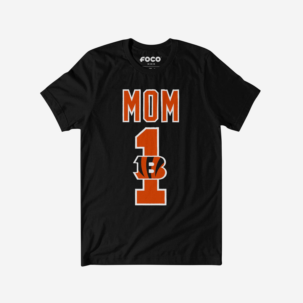 Cincinnati Bengals Number 1 Mom T-Shirt FOCO S - FOCO.com