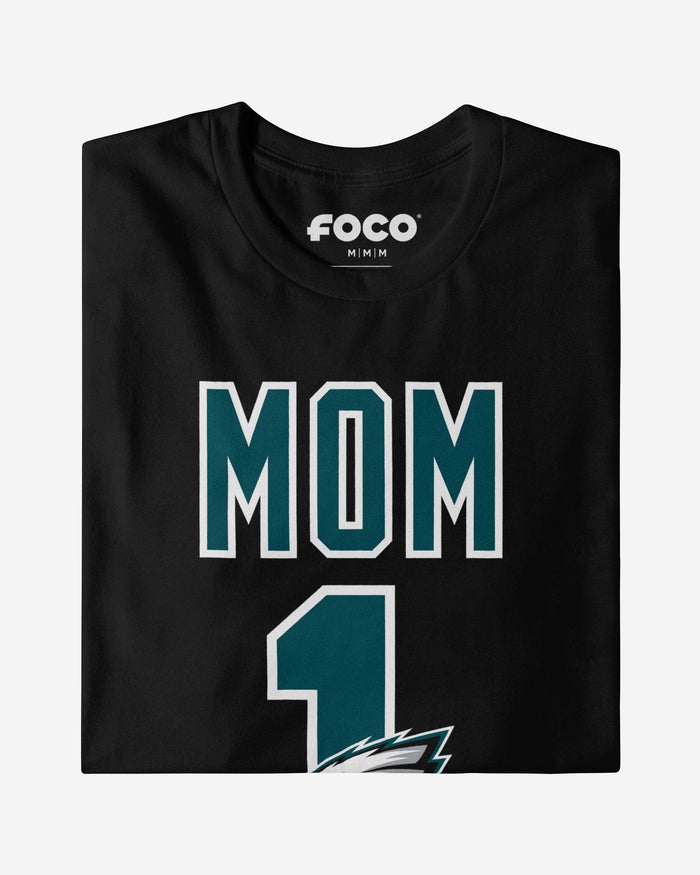 Philadelphia Eagles Number 1 Mom T-Shirt FOCO - FOCO.com