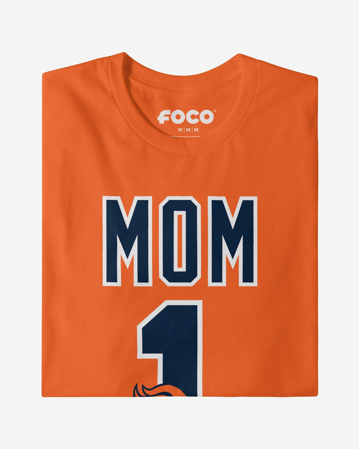 Denver Broncos Number 1 Mom T-Shirt FOCO - FOCO.com