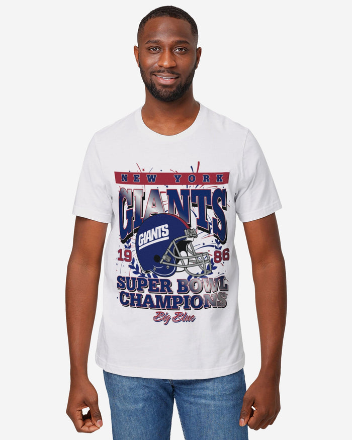 New York Giants Super Bowl XXI Champions T-Shirt FOCO - FOCO.com